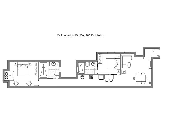Apartamento em Madrid - Apartment Madrid Downtown Puerta del Sol M (PRE2A) Apartamento em Madrid - Apartment Madrid Downtown Puerta del Sol M (PRE2A)