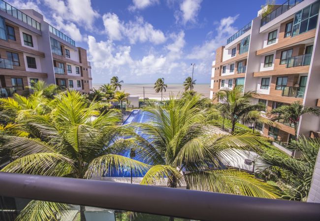 Apartamento em João Pessoa - Luxor Paulo Miranda|Vista Mar/Piscina,Wi-Fi,Praia