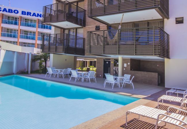 Apartamento em João Pessoa - Luxor Cabo Branco|Vista Mar e Piscina,Wi-Fi,Praia Apartamento em João Pessoa - Luxor Cabo Branco|Vista Mar e Piscina,Wi-Fi,Praia