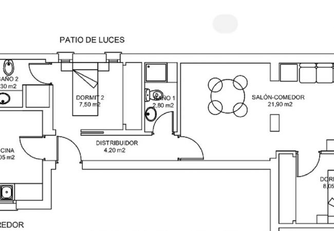 Apartamento em Madrid -  BIG Apartment Downtown Madrid Malasaña M (MAL27) Apartamento em Madrid -  BIG Apartment Downtown Madrid Malasaña M (MAL27)
