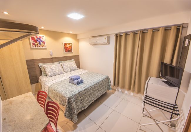 Quarto em João Pessoa - ISRAEL TAMBAU Flat | Localização ótima Quarto em João Pessoa - ISRAEL TAMBAU Flat | Localização ótima