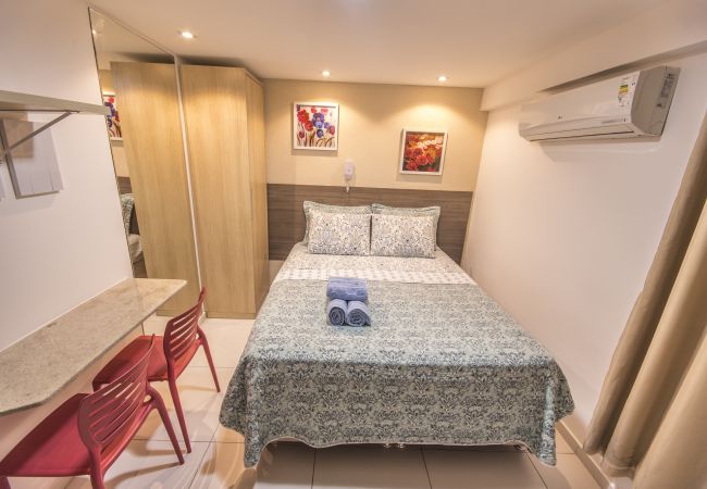 Quarto em João Pessoa - ISRAEL TAMBAU Flat | Localização ótima Quarto em João Pessoa - ISRAEL TAMBAU Flat | Localização ótima