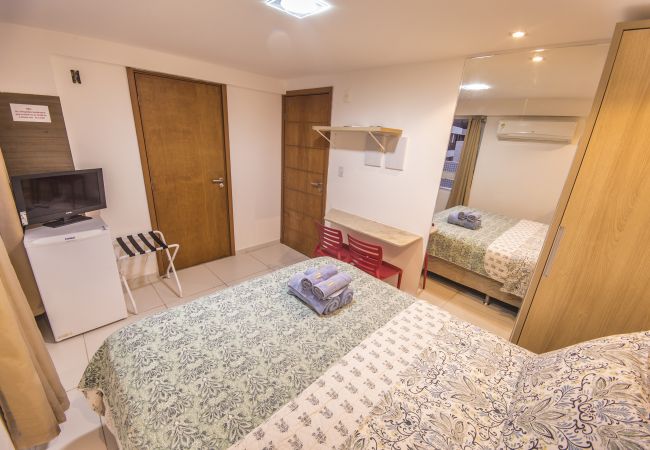 Quarto em João Pessoa - ISRAEL TAMBAU Flat | Localização ótima Quarto em João Pessoa - ISRAEL TAMBAU Flat | Localização ótima