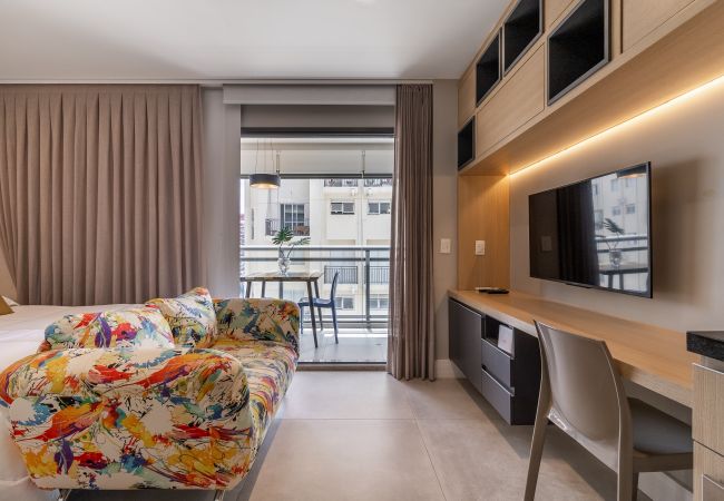 Estúdio em São Paulo - PA1102 - Luxo na Vila Madalena Estúdio em São Paulo - PA1102 - Luxo na Vila Madalena