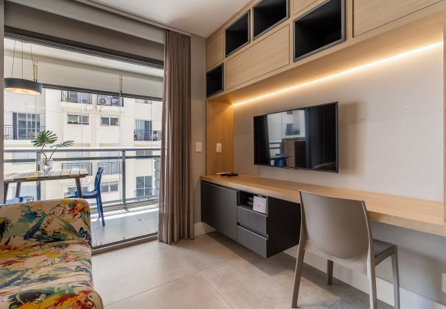Estúdio em São Paulo - PA1102 - Luxo na Vila Madalena Estúdio em São Paulo - PA1102 - Luxo na Vila Madalena