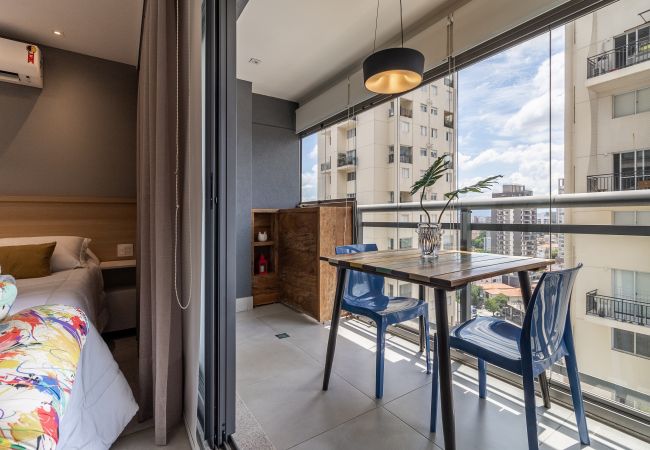 Estúdio em São Paulo - PA1102 - Luxo na Vila Madalena Estúdio em São Paulo - PA1102 - Luxo na Vila Madalena