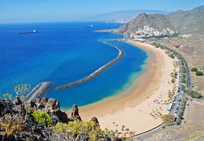 Apartamento em Arico - HomeForGuest NextDoor Oasis: frente al mar, terraza, piscina natural- HomeForGuest Apartamento em Arico - HomeForGuest NextDoor Oasis: frente al mar, terraza, piscina natural- HomeForGuest