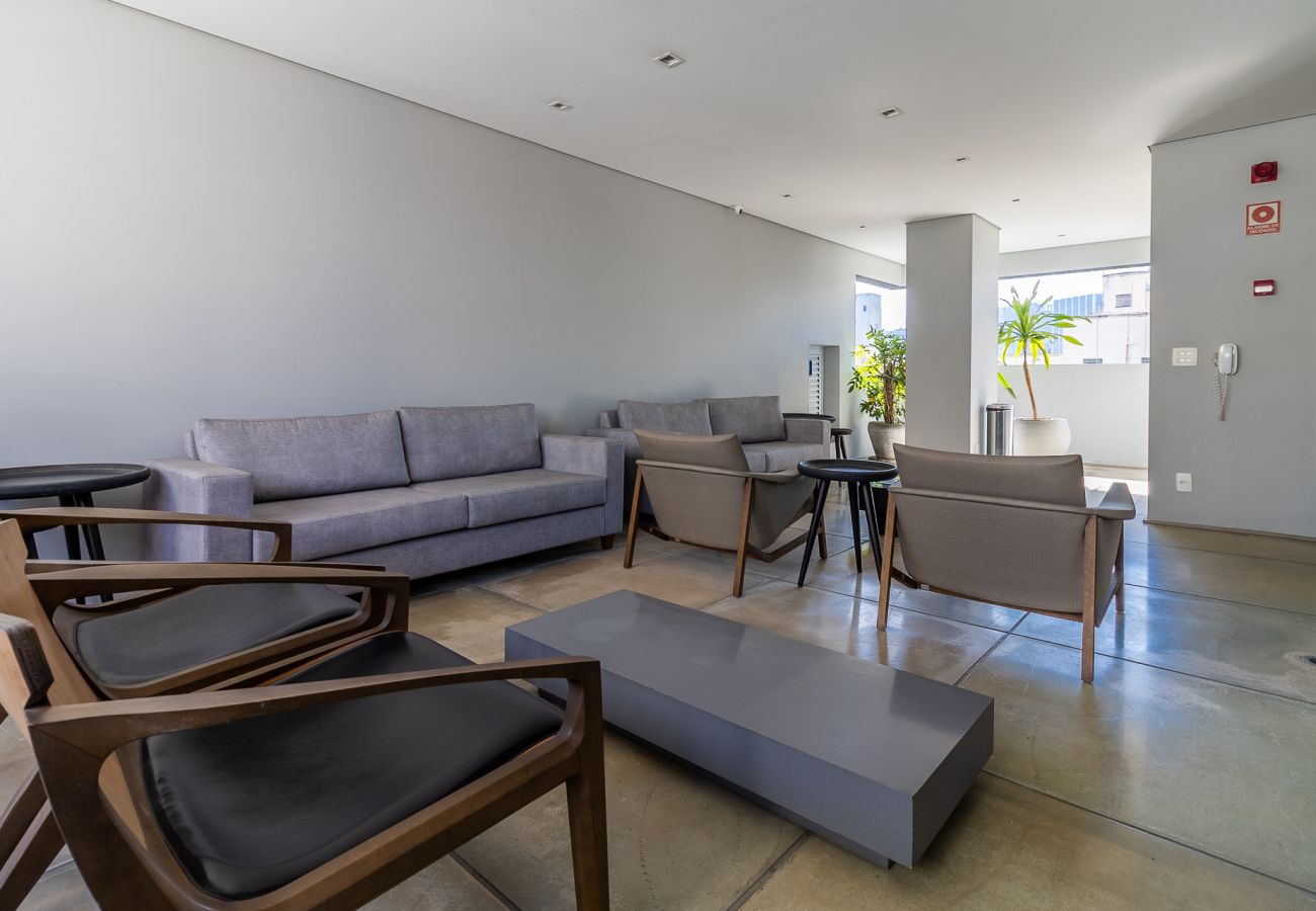 Estúdio em São Paulo -  SSAOLUIZ419  - Charmoso na AV São Luiz ao lado do metrô com piscina Estúdio em São Paulo -  SSAOLUIZ419  - Charmoso na AV São Luiz ao lado do metrô com piscina