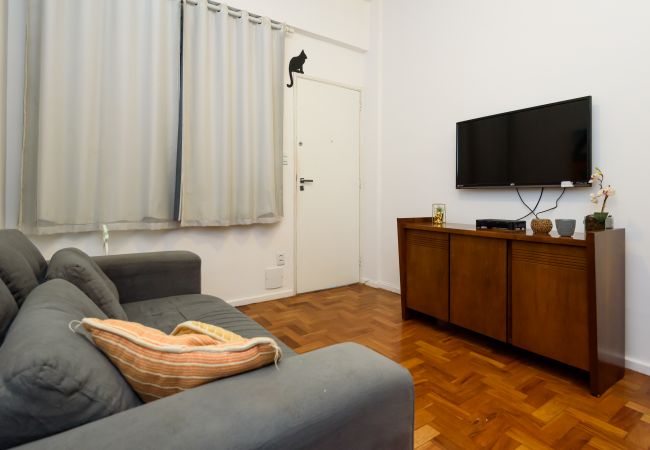 Apartamento em Rio de Janeiro - Sossego em Copa | Vista arborizada | BR1009 Apartamento em Rio de Janeiro - Sossego em Copa | Vista arborizada | BR1009