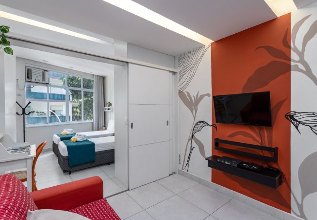 Apartamento em Rio de Janeiro - 3 minutos da praia de Copacabana | DF219 Apartamento em Rio de Janeiro - 3 minutos da praia de Copacabana | DF219