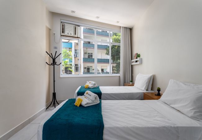 Apartamento em Rio de Janeiro - 3 minutos da praia de Copacabana | DF219 Apartamento em Rio de Janeiro - 3 minutos da praia de Copacabana | DF219