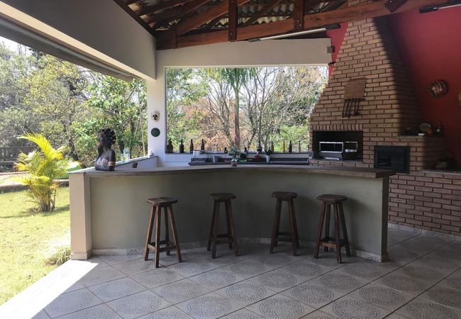 Casa em Campo Limpo Paulista - Chácara c WiFi, piscina,churrasq e salão de jogos Casa em Campo Limpo Paulista - Chácara c WiFi, piscina,churrasq e salão de jogos