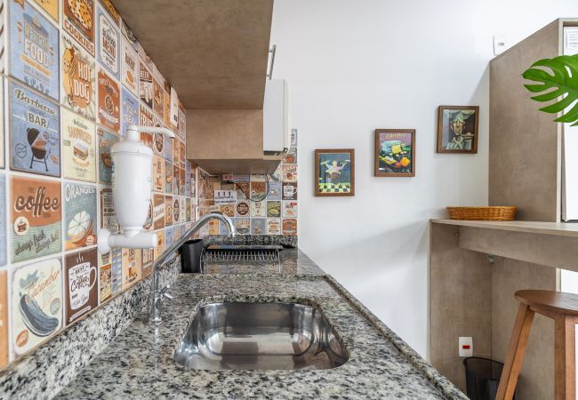 Estúdio em São Paulo -  Av1204 - Studio p/4 hóspedes Rua avanhandava Estúdio em São Paulo -  Av1204 - Studio p/4 hóspedes Rua avanhandava