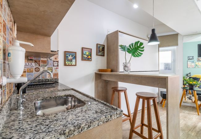 Estúdio em São Paulo -  Av1204 - Studio p/4 hóspedes Rua avanhandava Estúdio em São Paulo -  Av1204 - Studio p/4 hóspedes Rua avanhandava