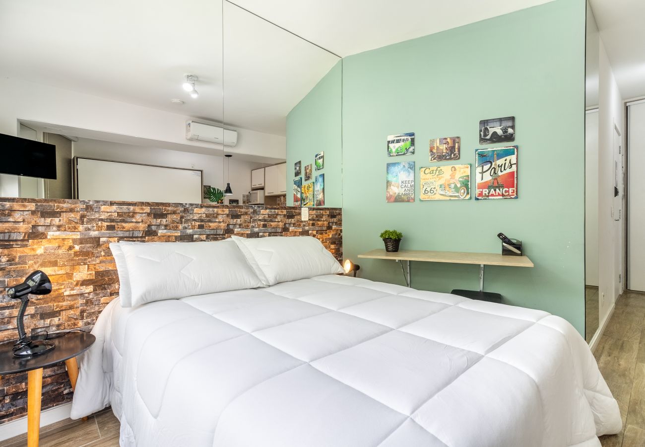 Estúdio em São Paulo -  Av1204 - Studio p/4 hóspedes Rua avanhandava Estúdio em São Paulo -  Av1204 - Studio p/4 hóspedes Rua avanhandava