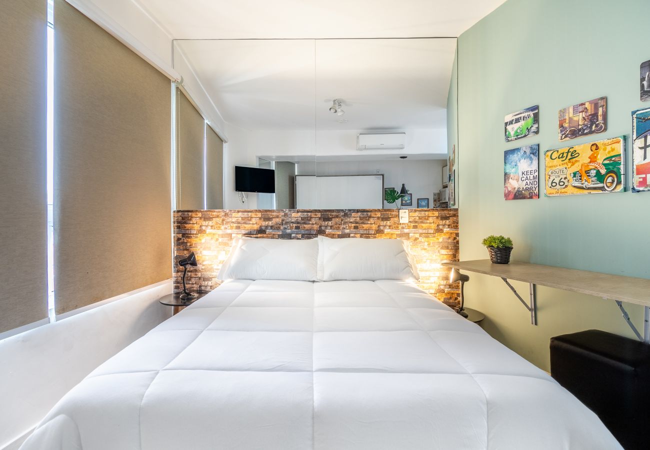 Estúdio em São Paulo -  Av1204 - Studio p/4 hóspedes Rua avanhandava Estúdio em São Paulo -  Av1204 - Studio p/4 hóspedes Rua avanhandava