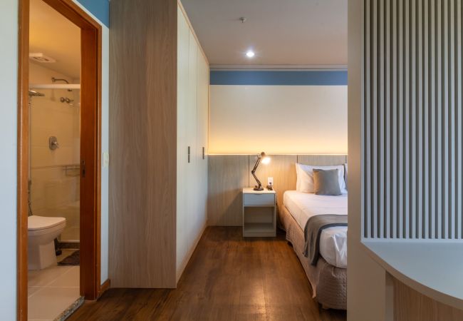 Quarto em Rio de Janeiro - Suíte, piscina e academia | BPremium T5  Quarto em Rio de Janeiro - Suíte, piscina e academia | BPremium T5