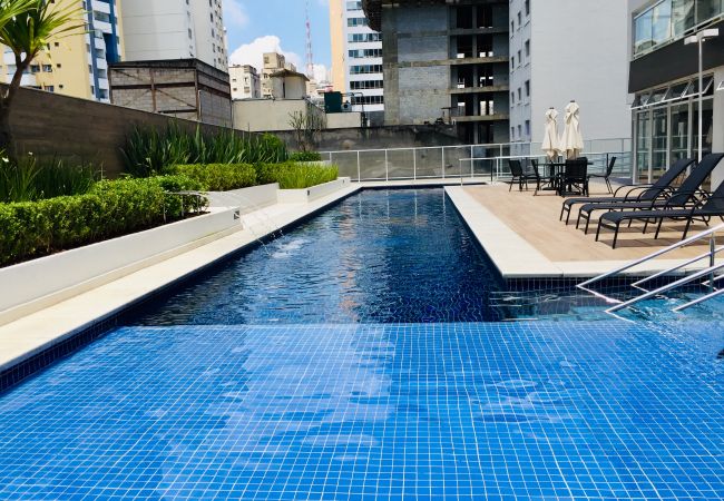 Estúdio em São Paulo -  VI0301 - Akile Rua Augusta C/ Piscina Wi-fi 200mb Estúdio em São Paulo -  VI0301 - Akile Rua Augusta C/ Piscina Wi-fi 200mb