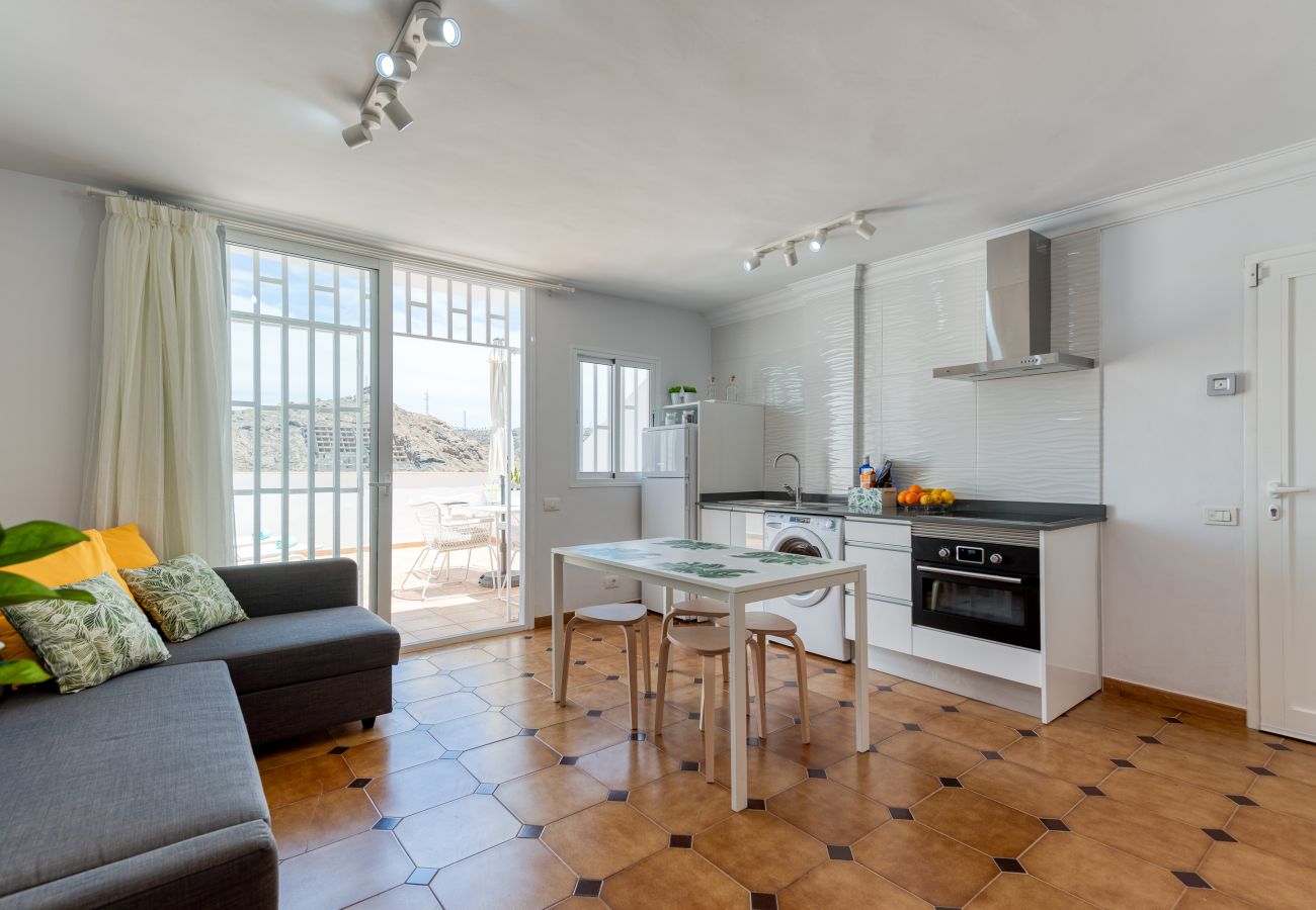 Apartamento em Mogán - Vivienda vacacional con terraza y vistas al mar Apartamento em Mogán - Vivienda vacacional con terraza y vistas al mar