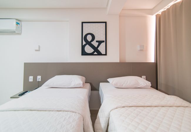 Apartamento em João Pessoa - GOLDFLAT MANAÍRA | Apart-Hotel Duas Camas Solteiro Apartamento em João Pessoa - GOLDFLAT MANAÍRA | Apart-Hotel Duas Camas Solteiro