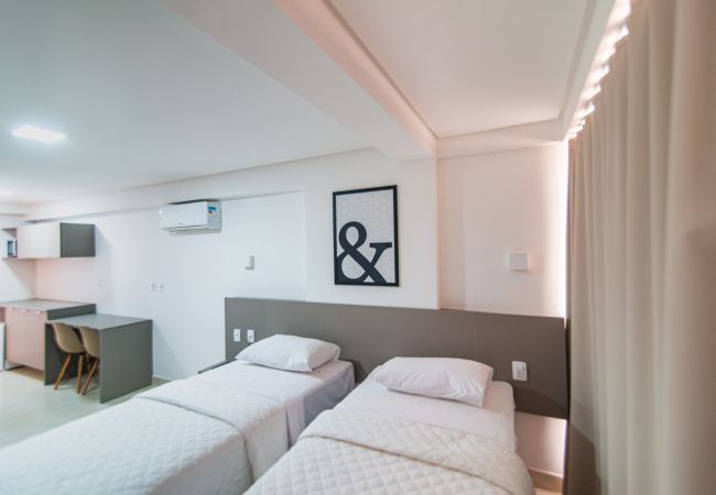 Apartamento em João Pessoa - GOLDFLAT MANAÍRA | Apart-Hotel Duas Camas Solteiro Apartamento em João Pessoa - GOLDFLAT MANAÍRA | Apart-Hotel Duas Camas Solteiro