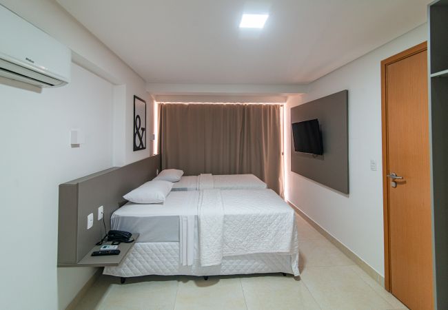Apartamento em João Pessoa - GOLDFLAT MANAÍRA | Apart-Hotel Duas Camas Solteiro Apartamento em João Pessoa - GOLDFLAT MANAÍRA | Apart-Hotel Duas Camas Solteiro