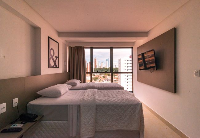 Apartamento em João Pessoa - GOLDFLAT MANAÍRA | Apart-Hotel Duas Camas Solteiro Apartamento em João Pessoa - GOLDFLAT MANAÍRA | Apart-Hotel Duas Camas Solteiro