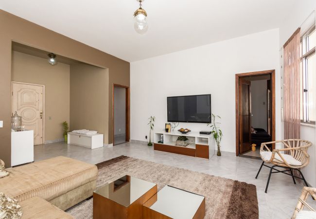Apartamento em Rio de Janeiro - Apartamento c WiFi a 900m da Praia do Flamengo/RJ