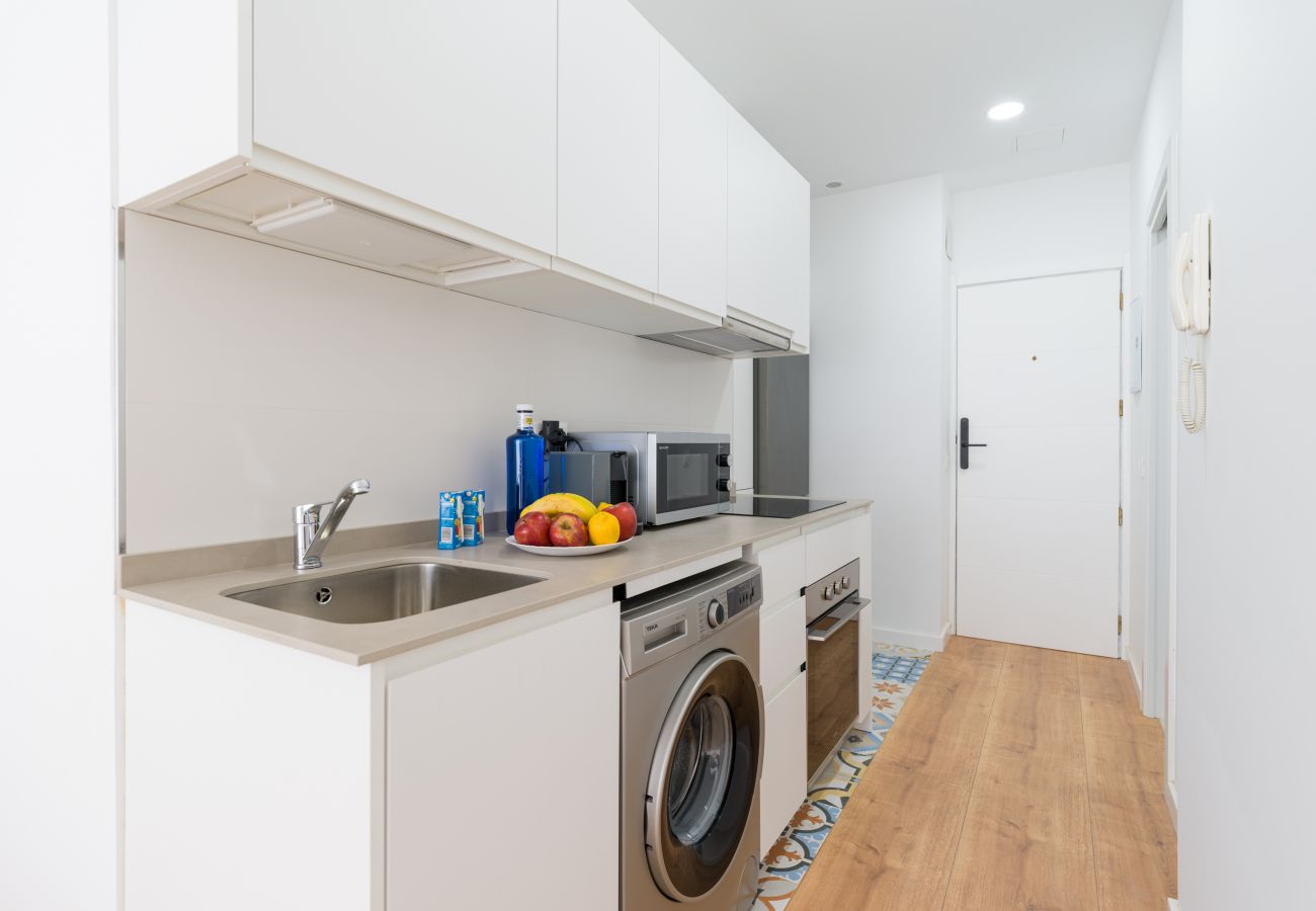 Estúdio em Las Palmas de Gran Canaria - HomeForGuest Estudio Sol Canteras con terraza  Estúdio em Las Palmas de Gran Canaria - HomeForGuest Estudio Sol Canteras con terraza