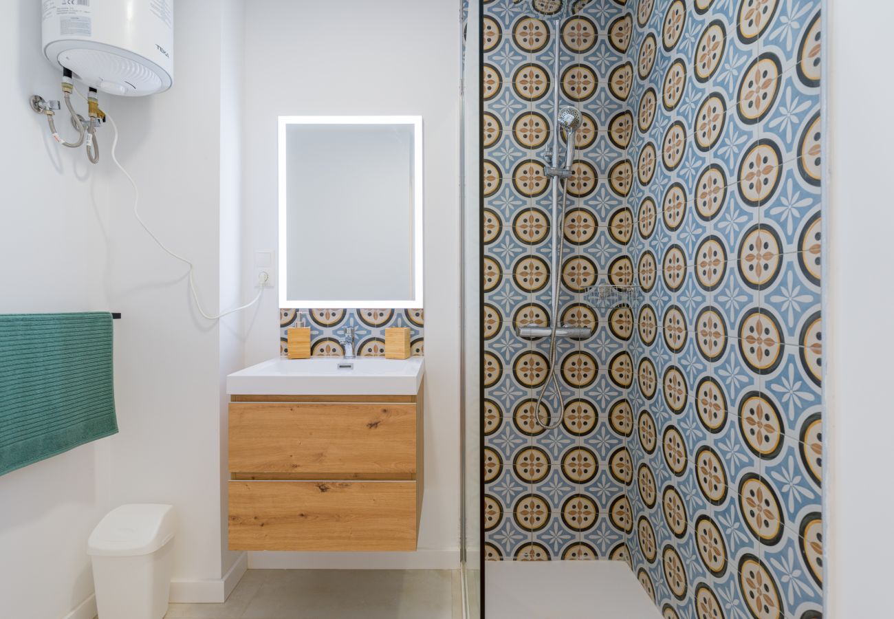 Estúdio em Las Palmas de Gran Canaria - HomeForGuest Estudio Brisa Canteras con terraza Estúdio em Las Palmas de Gran Canaria - HomeForGuest Estudio Brisa Canteras con terraza