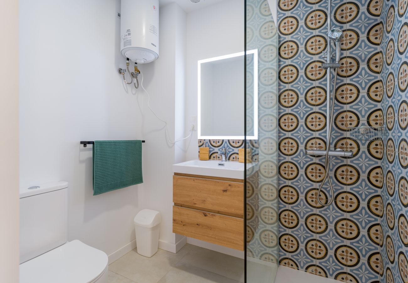 Estúdio em Las Palmas de Gran Canaria - HomeForGuest Estudio Brisa Canteras con terraza Estúdio em Las Palmas de Gran Canaria - HomeForGuest Estudio Brisa Canteras con terraza