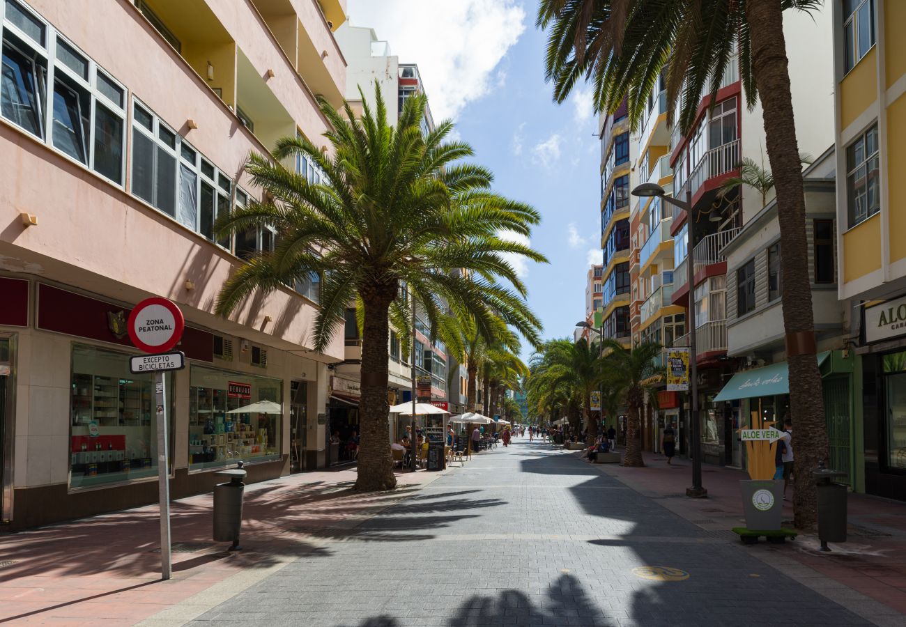 Estúdio em Las Palmas de Gran Canaria - HomeForGuest Estudio Brisa Canteras con terraza Estúdio em Las Palmas de Gran Canaria - HomeForGuest Estudio Brisa Canteras con terraza