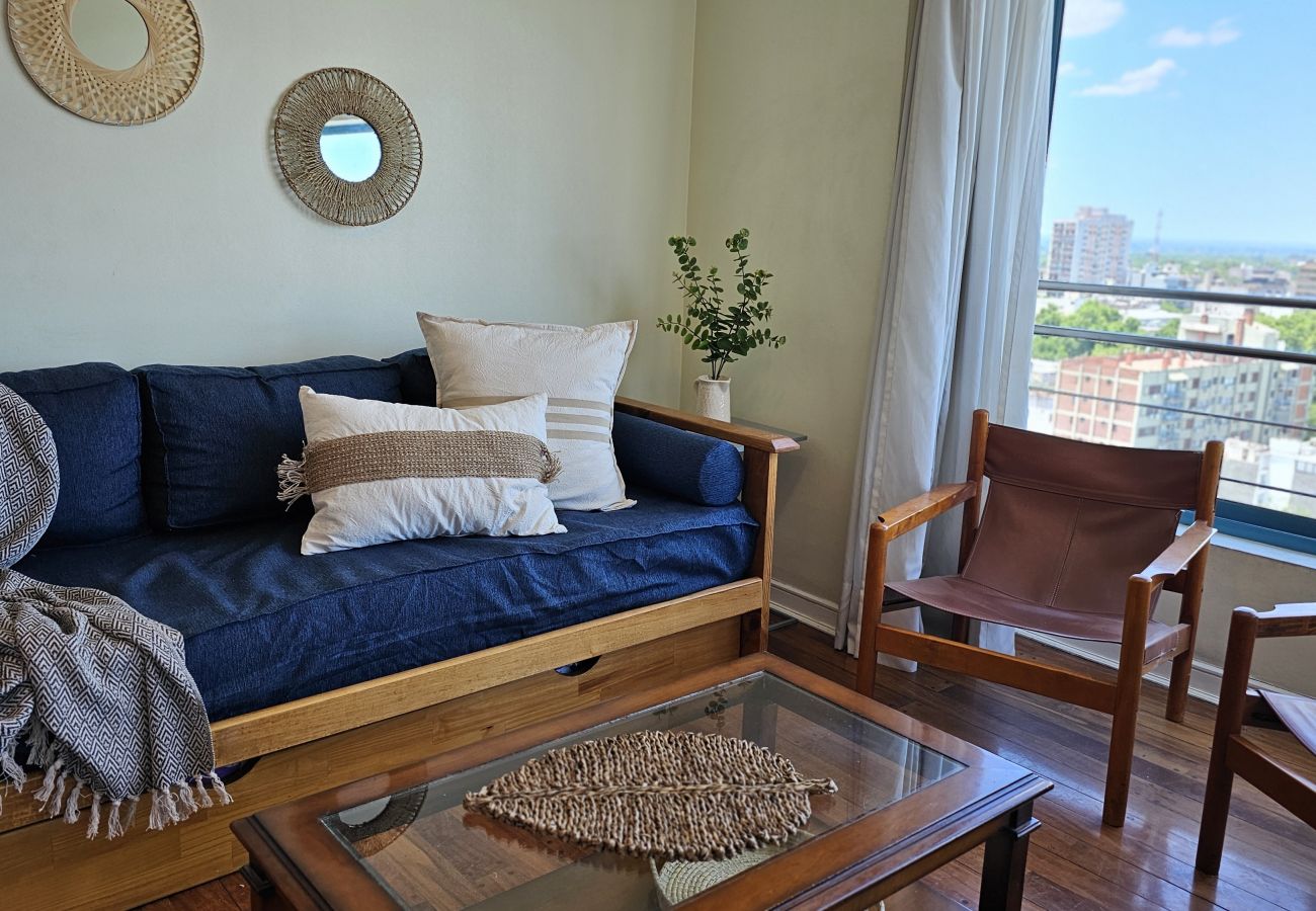 Apartamento em Mendoza - Vistas panorámicas, pileta y seguridad 24 hrs