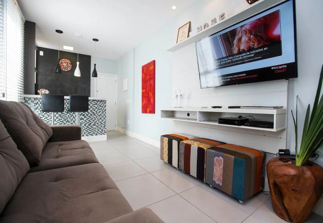 Apartamento em Rio de Janeiro - URQ401| Quarto e sala aconchegante no Leblon! Apartamento em Rio de Janeiro - URQ401| Quarto e sala aconchegante no Leblon!