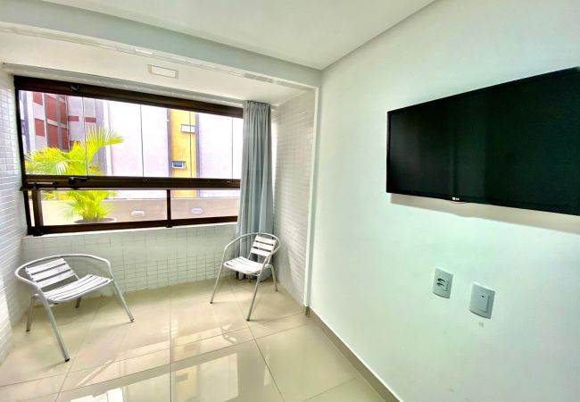 Apart-hotel em João Pessoa - GOLDFLAT CABO BRANCO | 2 Quartos Apart-hotel em João Pessoa - GOLDFLAT CABO BRANCO | 2 Quartos