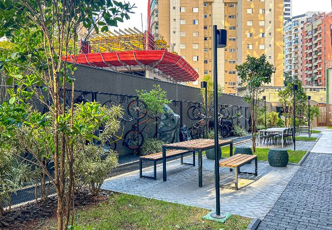 Apartamento em São Paulo - Ótimo Apto a 900m do Parque ibirapuera com WiFi/SP Apartamento em São Paulo - Ótimo Apto a 900m do Parque ibirapuera com WiFi/SP