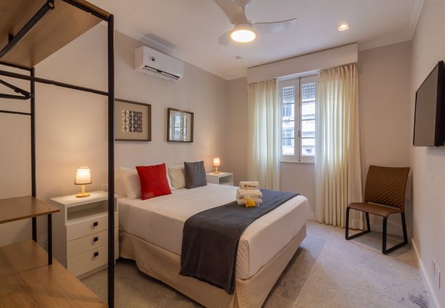 Apartamento em Rio de Janeiro - Vista para o mar, 2 minutos da praia | FMS502 Apartamento em Rio de Janeiro - Vista para o mar, 2 minutos da praia | FMS502