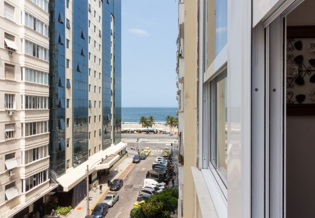 Apartamento em Rio de Janeiro - Vista para o mar, 2 minutos da praia | FMS502 Apartamento em Rio de Janeiro - Vista para o mar, 2 minutos da praia | FMS502