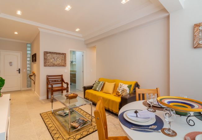 Apartamento em Rio de Janeiro - Vista para o mar, 2 minutos da praia | FMS502 Apartamento em Rio de Janeiro - Vista para o mar, 2 minutos da praia | FMS502