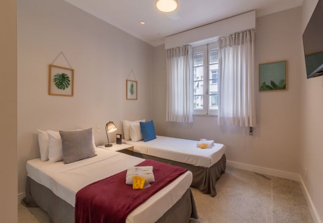 Apartamento em Rio de Janeiro - Vista para o mar, 2 minutos da praia | FMS502 Apartamento em Rio de Janeiro - Vista para o mar, 2 minutos da praia | FMS502