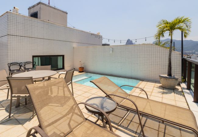 Apart-hotel em Rio de Janeiro - JON705 | Cobertura em Ipanema com vista pro Cristo Apart-hotel em Rio de Janeiro - JON705 | Cobertura em Ipanema com vista pro Cristo