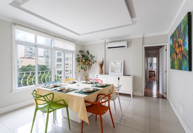 Apartamento em Rio de Janeiro - Para famílias, 3min da praia de Copacabana | SL501 Apartamento em Rio de Janeiro - Para famílias, 3min da praia de Copacabana | SL501