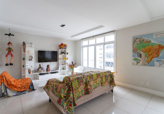 Apartamento em Rio de Janeiro - Para famílias, 3min da praia de Copacabana | SL501 Apartamento em Rio de Janeiro - Para famílias, 3min da praia de Copacabana | SL501
