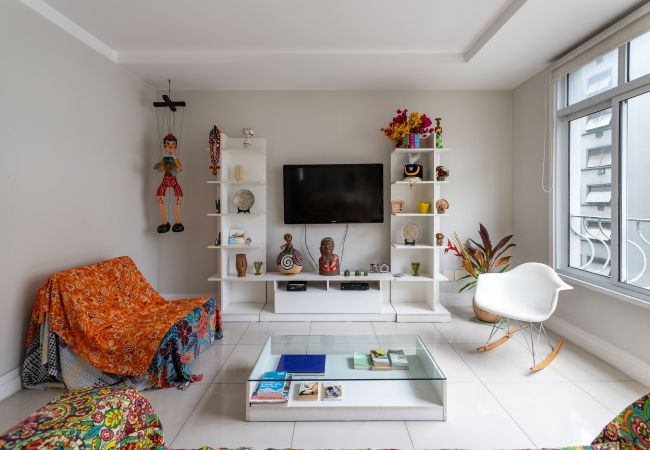 Apartamento em Rio de Janeiro - Para famílias, 3min da praia de Copacabana | SL501 Apartamento em Rio de Janeiro - Para famílias, 3min da praia de Copacabana | SL501