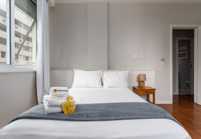 Apartamento em Rio de Janeiro - Para famílias, 3min da praia de Copacabana | SL501 Apartamento em Rio de Janeiro - Para famílias, 3min da praia de Copacabana | SL501