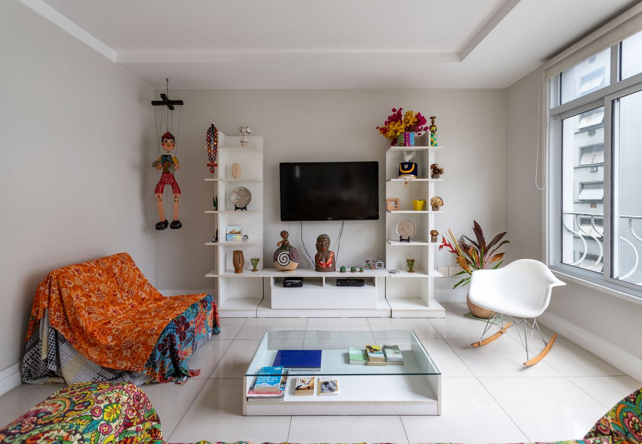 Apartamento em Rio de Janeiro - Para famílias, 3min da praia de Copacabana | SL501 Apartamento em Rio de Janeiro - Para famílias, 3min da praia de Copacabana | SL501