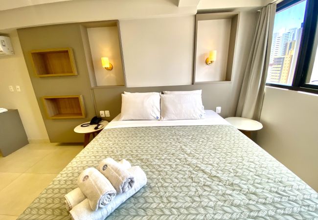 Apartamento em João Pessoa - GOLDFLAT MANAÍRA | Apart-Hotel Studio Deluxe Apartamento em João Pessoa - GOLDFLAT MANAÍRA | Apart-Hotel Studio Deluxe