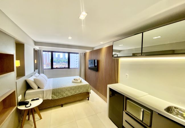 Apartamento em João Pessoa - GOLDFLAT MANAÍRA | Apart-Hotel Studio Deluxe Apartamento em João Pessoa - GOLDFLAT MANAÍRA | Apart-Hotel Studio Deluxe