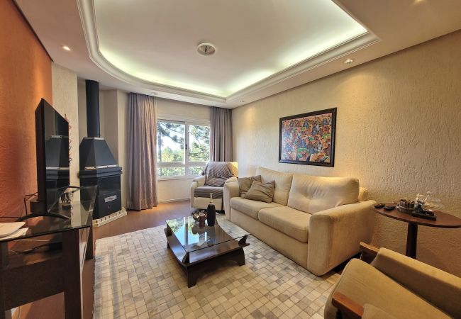 Apartamento em Gramado - Apto aconchegante 2D (c suíte) próx Lago Negro!