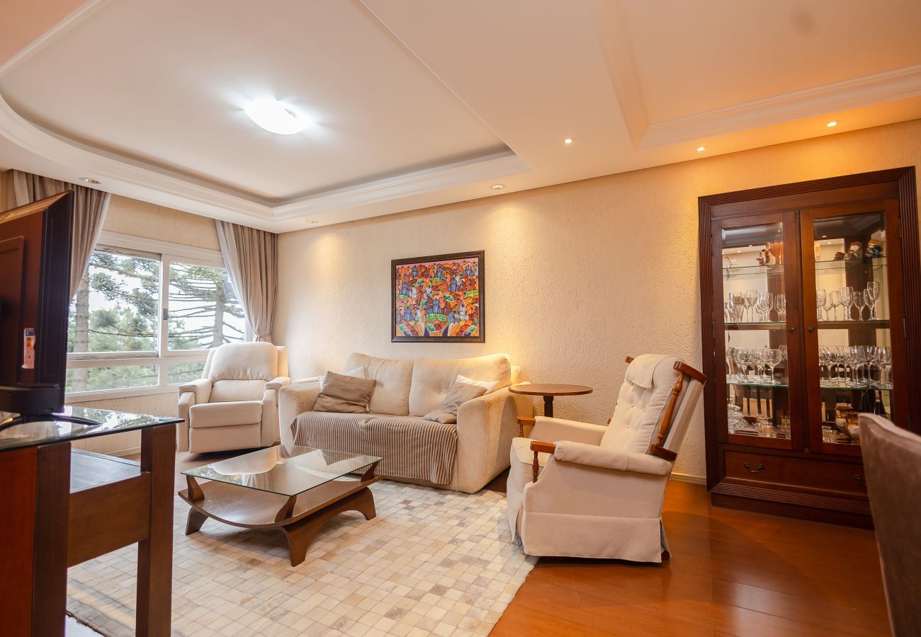 Apartamento em Gramado - Apto aconchegante 2D (c suíte) próx Lago Negro!